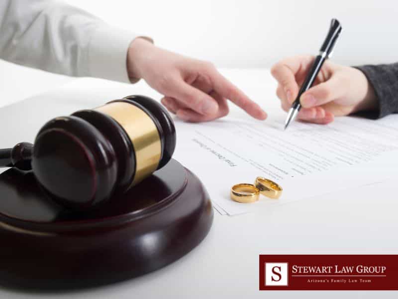 uncontested divorce 2 arizona stewart law group