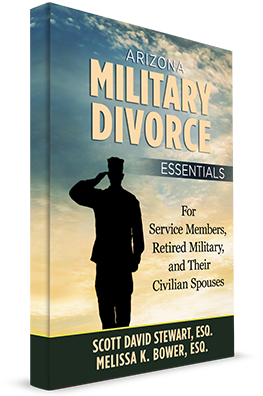 Arizona military divorce book