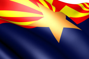 image of arizona flag