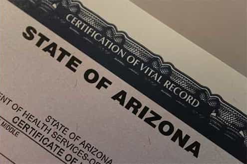 Arizona Birth Certificate Laws